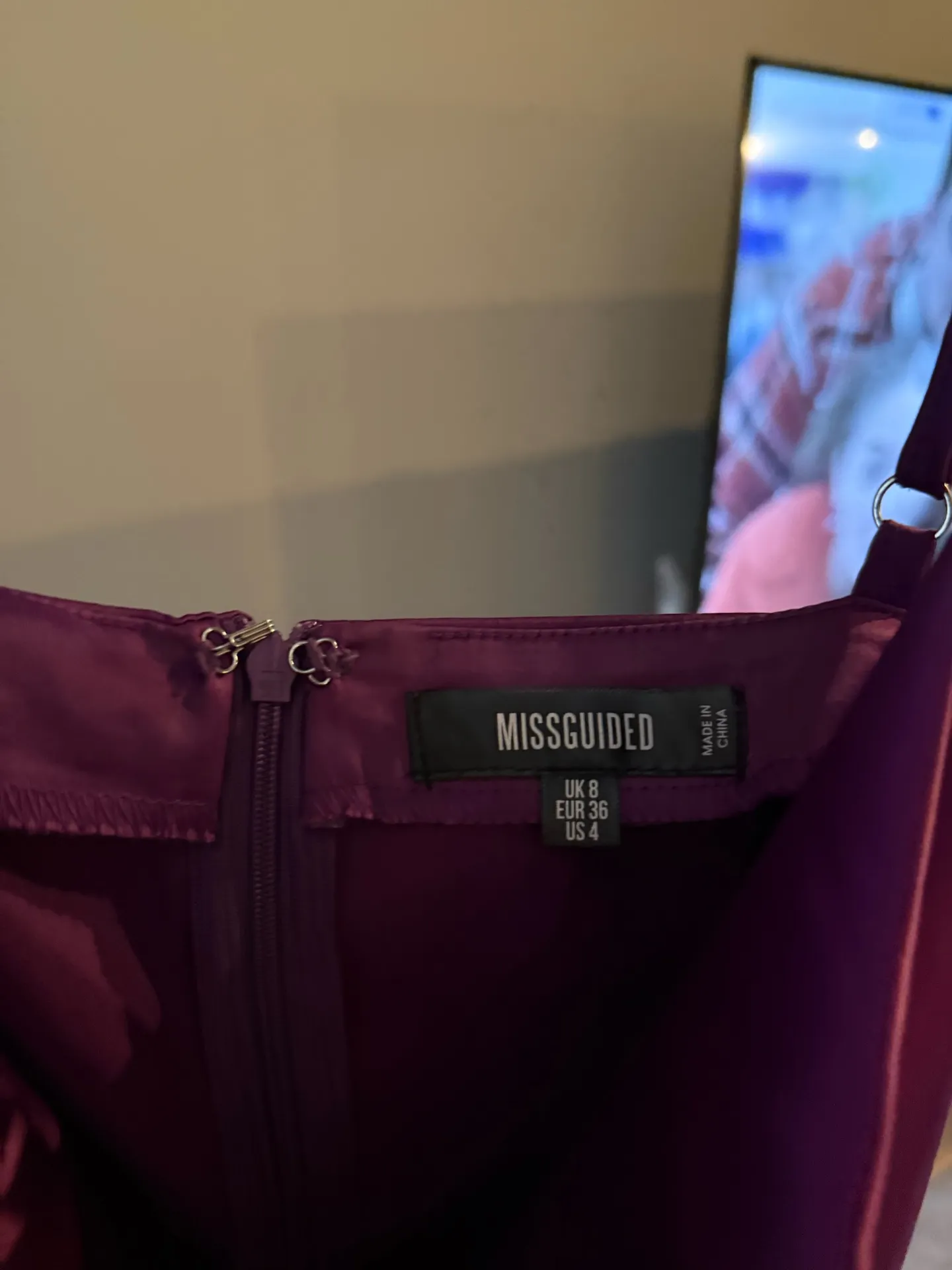Purple Dress Missguided Mini - Image 3