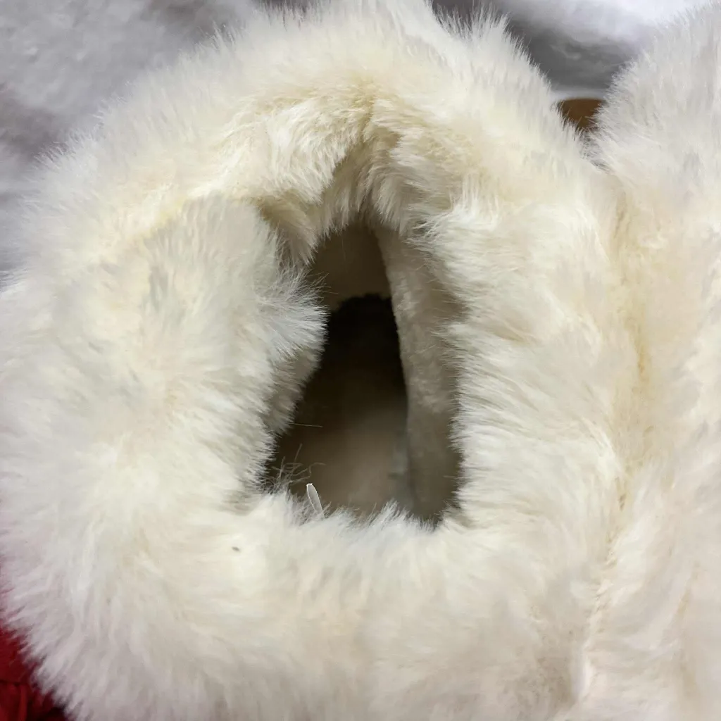 SO Paulina Women's Faux-Fur Winter Boots Size 7 In Chestnut - Image 5