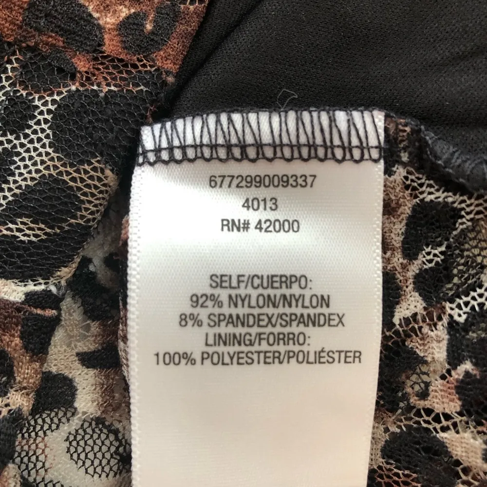 BONGO Womens Semi Sheer Lined Cropped Top Size Small/Medium Juniors New - Image 8