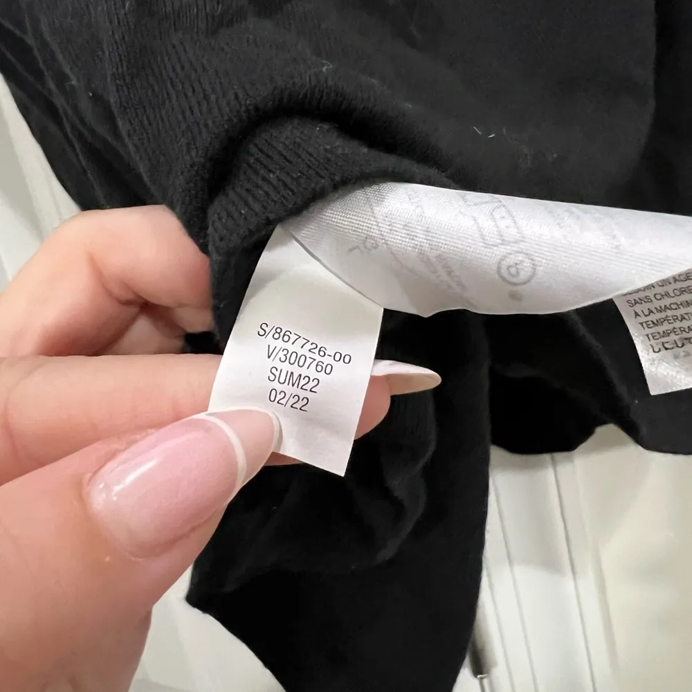 Banana Republic Black Knit Sleeveless Collared Sweater Size Large - Image 5