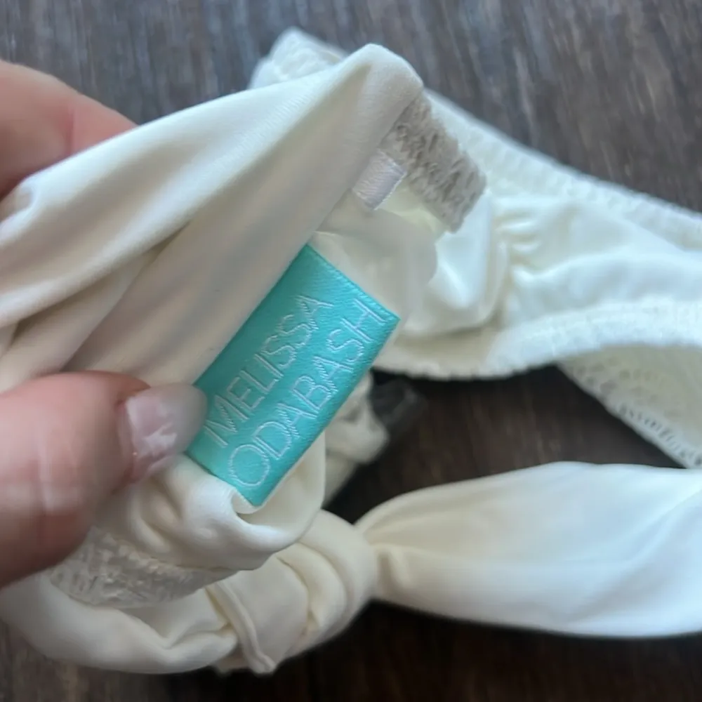 Melissa Odabash White Bandeau Top - Image 4