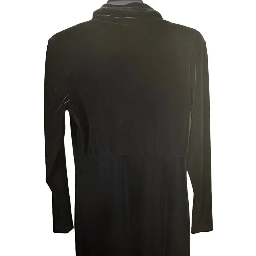 Vintage DJ International Dress Size 6 Small Black - Image 9