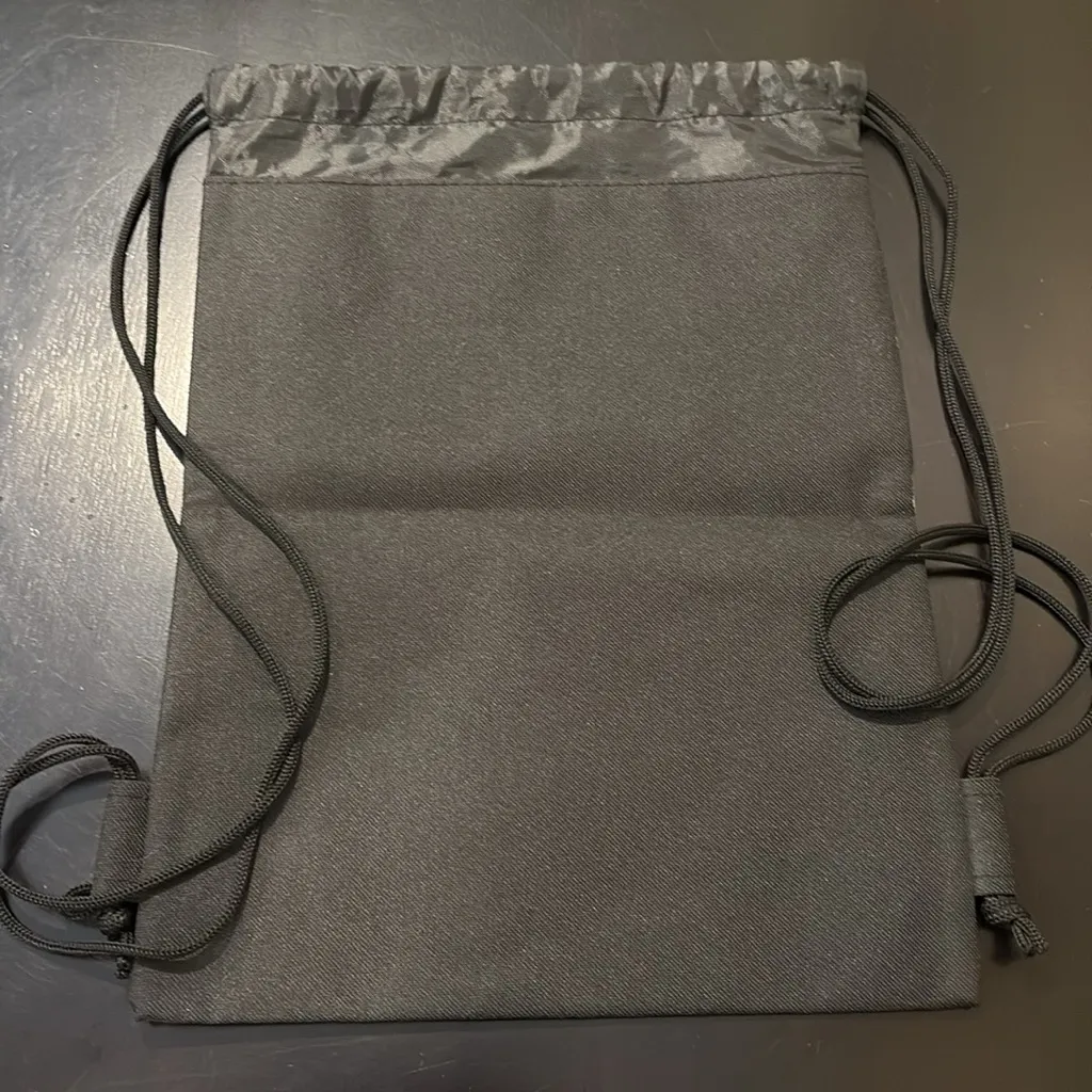 Disney Mickey Mouse Canvas Drawstring Backpack Bag NWOT - Image 2