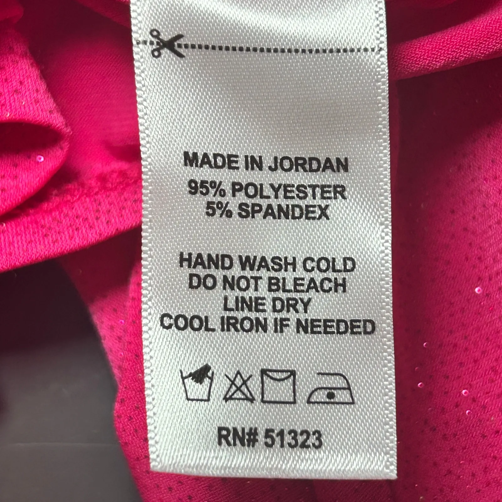 CeCe Women's Pink Long Sleeve Top Ruched Sleeve‎ Sparkle Blouse Coquette Medium - Image 5