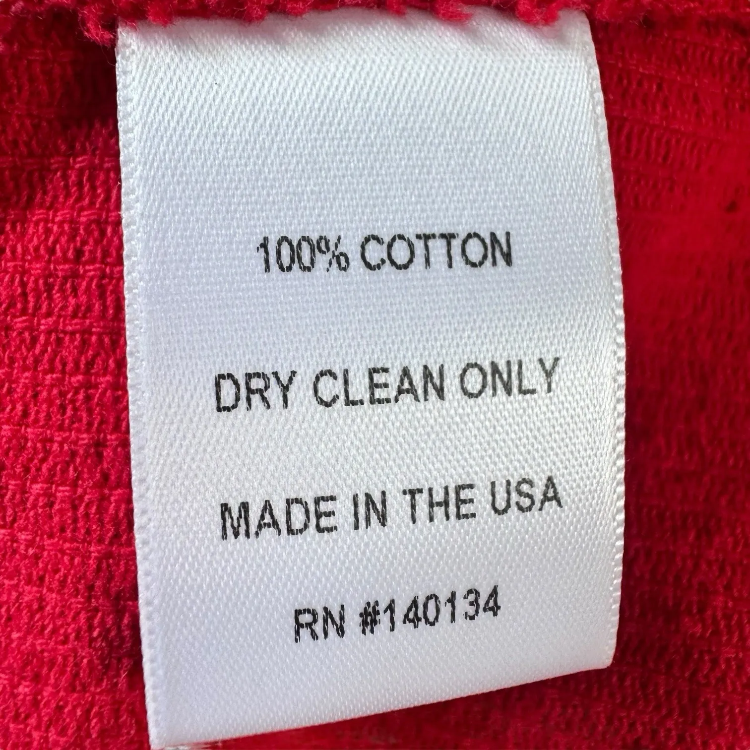 Carleen Constance Red Corduroy Jacket Chore Coat Sz S Cottagecore Lagenlook‎ - Image 7