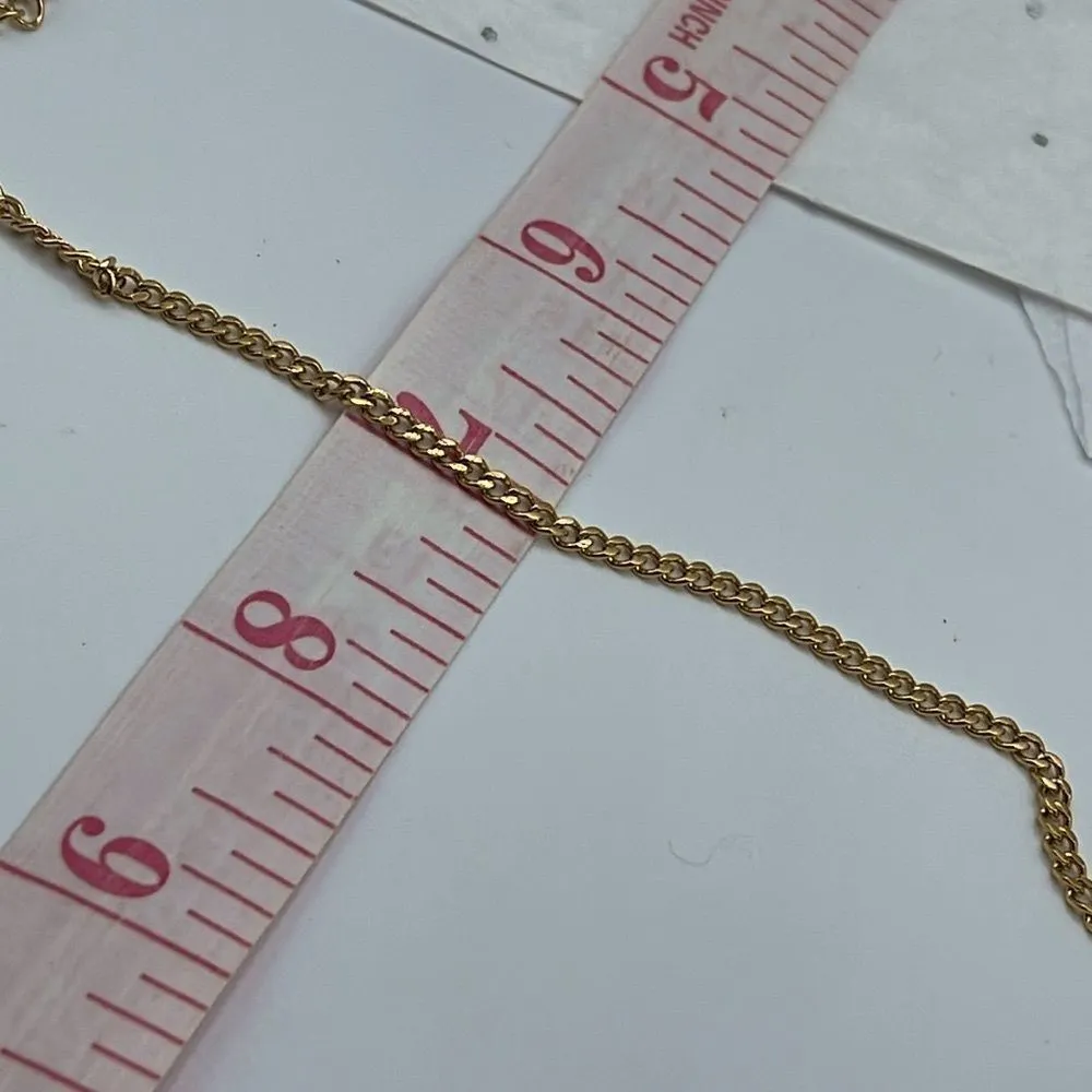 18K gold plated chain bracelet - Image 6