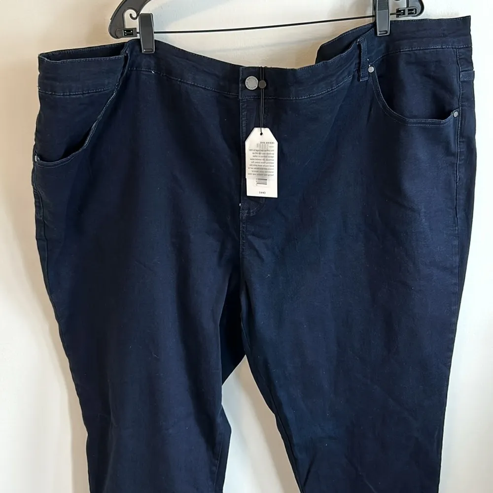 Universal Standard Seine Mid Rise Skinny Dark Indigo - Image 8
