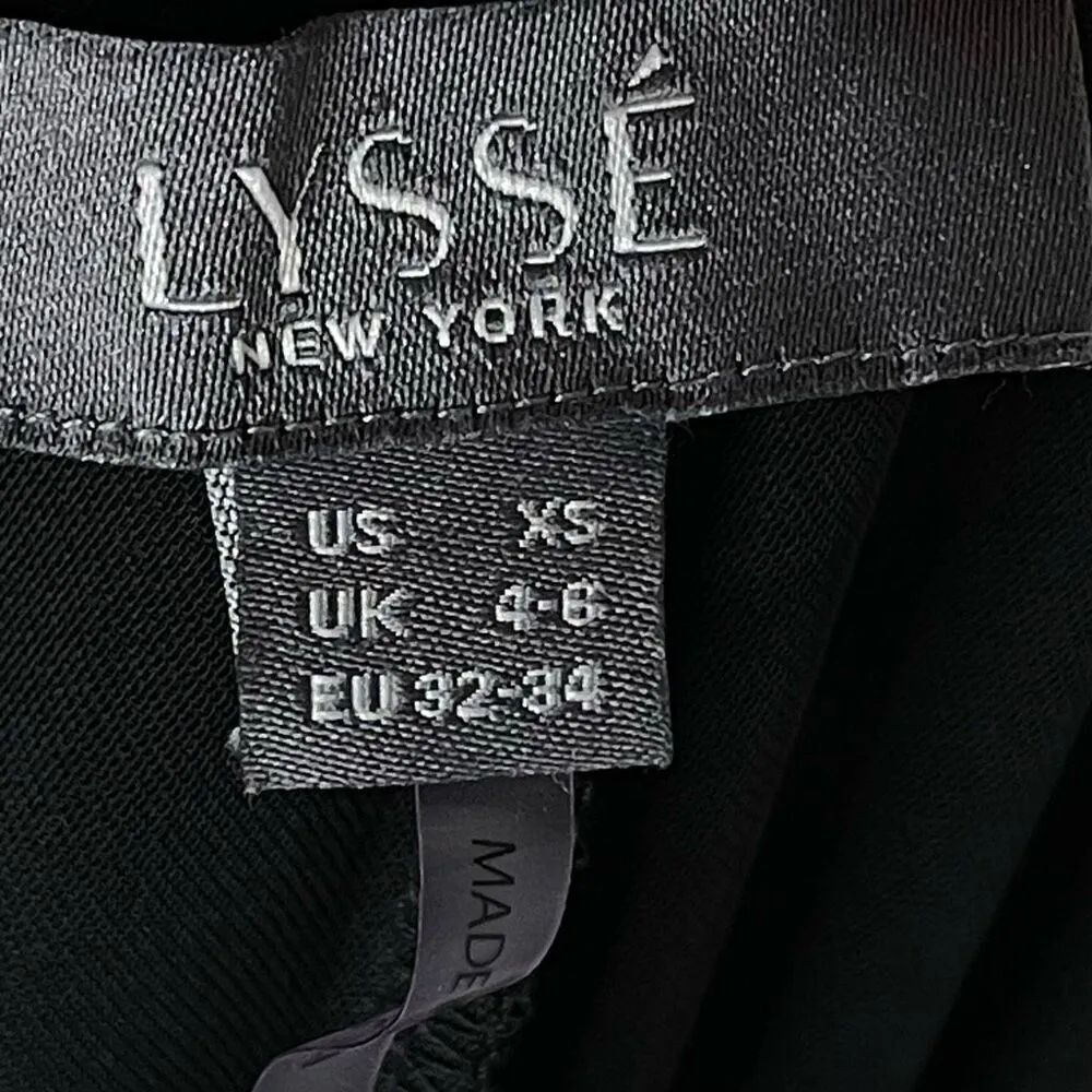 Lysse Wide Leg Cropped Pants (Black) - XS - Image 10