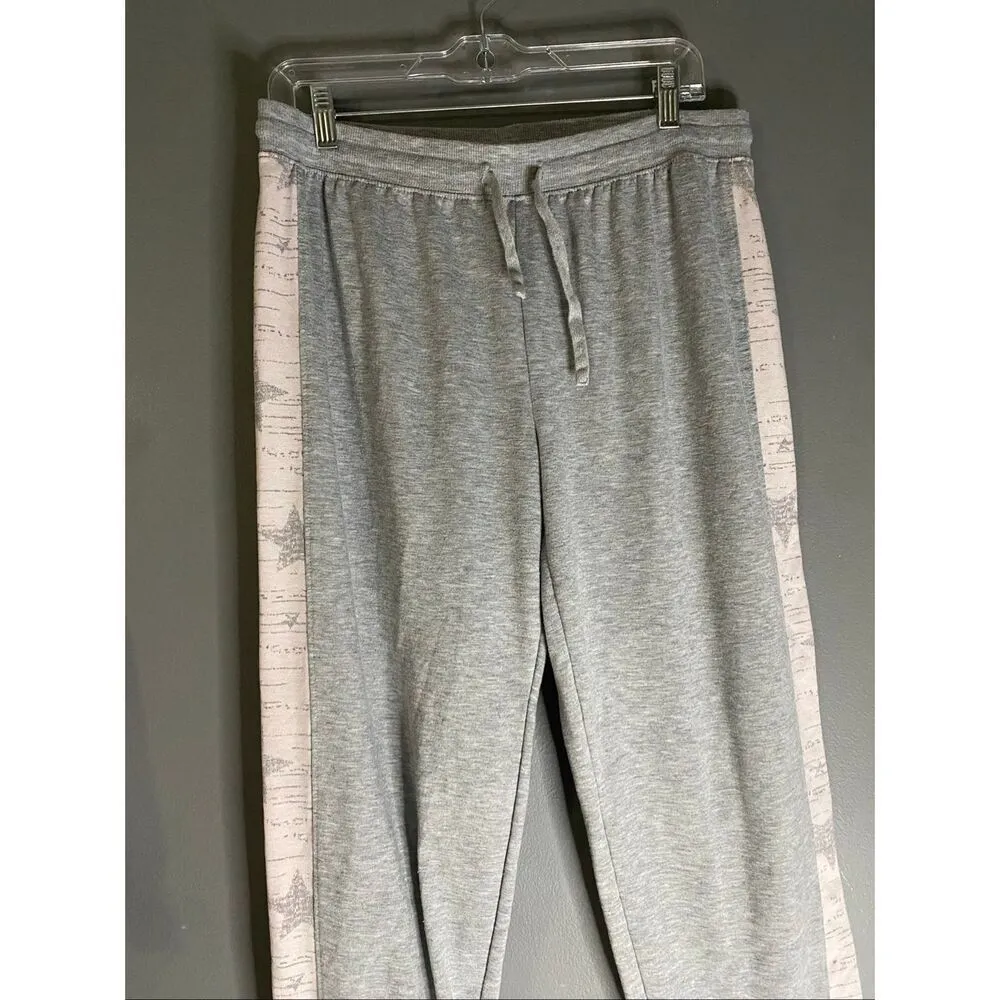 Splendid Star Crew Neck Sweater Pajama Pants Set Size Large - Image 5