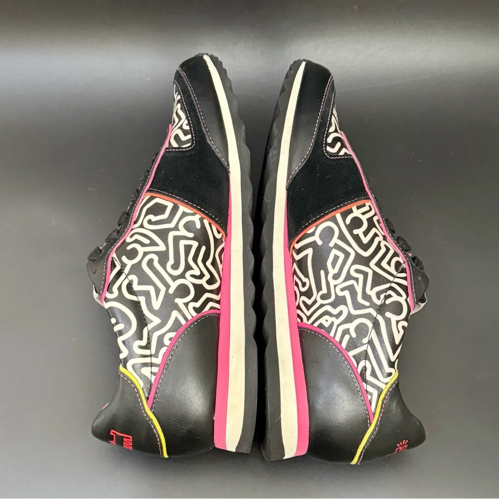 COACH X Keith Haring Limited Ed Casual Urban Collection Women’s Sneakers Size 8B - Image 6