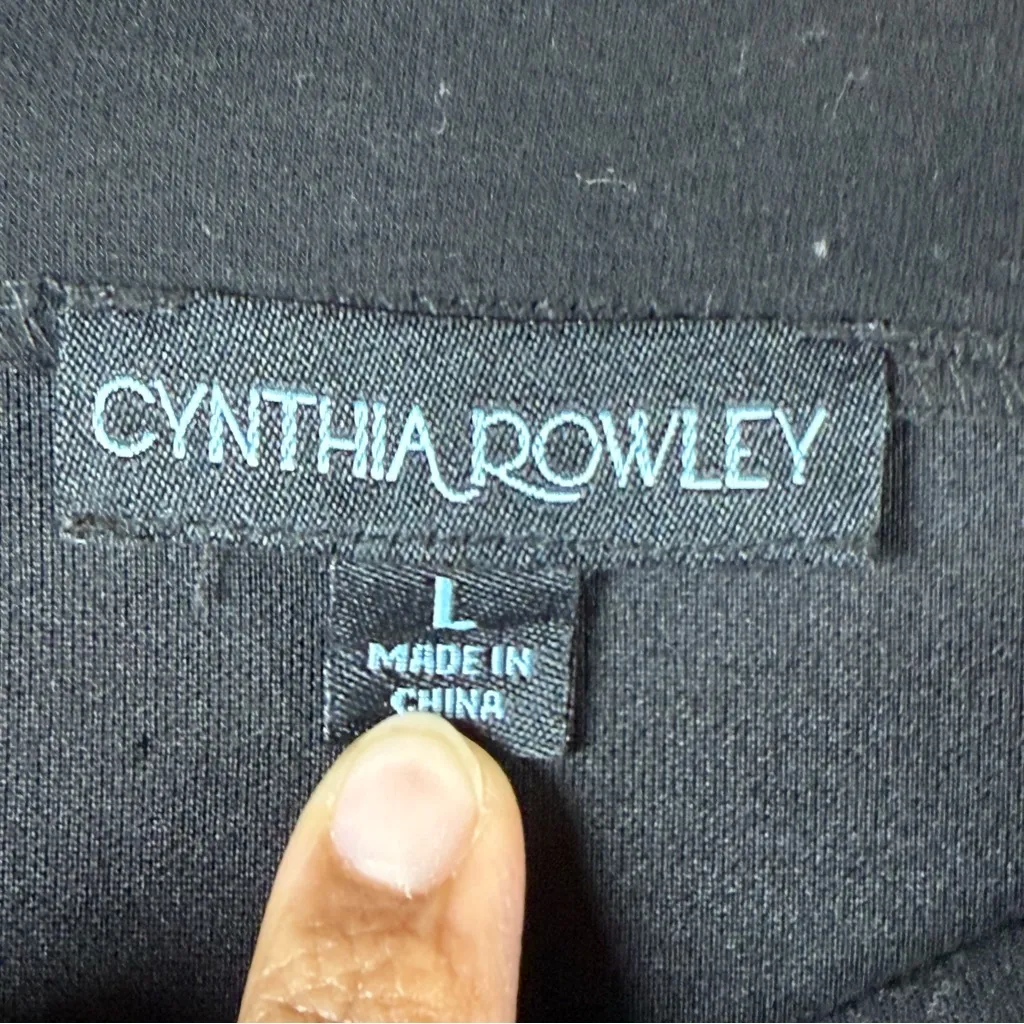 Cynthia Rowley High neck sweater SZ:L - Image 6