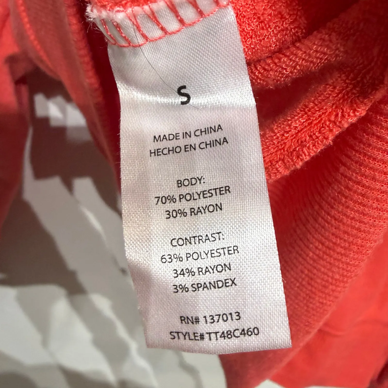 Wildfox Red Embroidered Rose Pullover Hoodie Sz S NWOT - Image 7