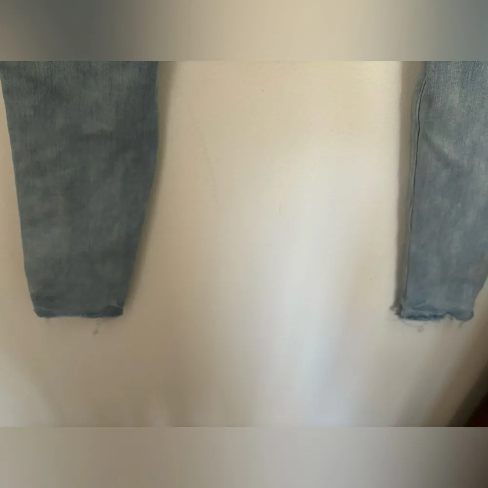 American Eagle super super stretch distressed jeggings size 2L - Image 7