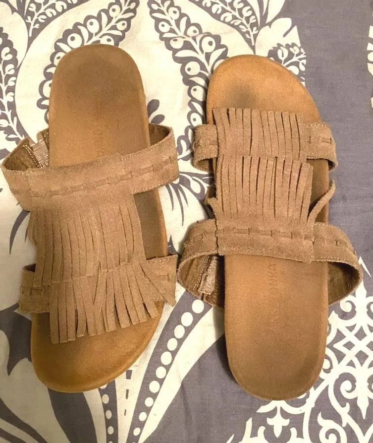 Minnetonka Fringe Sandals - Image 3