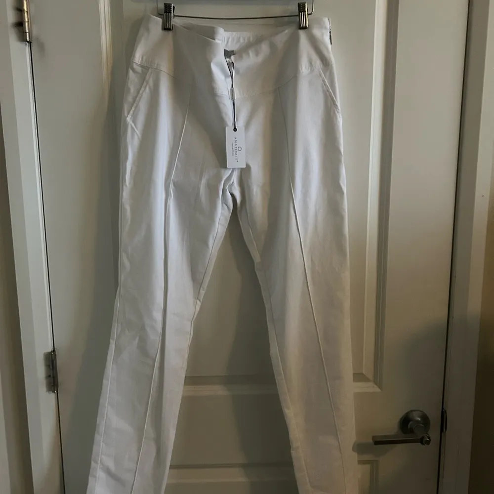 Anatomie The Sonia Curvy High Rise Pants White Size L - Image 3