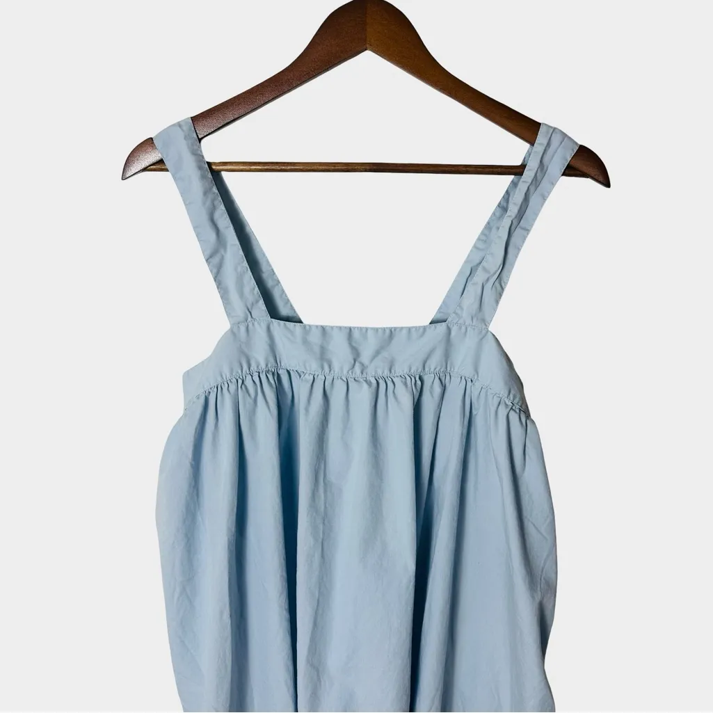Piyama Blue Cotton Cami Tank & Shorts Lounge Set Size L Size L - Image 3