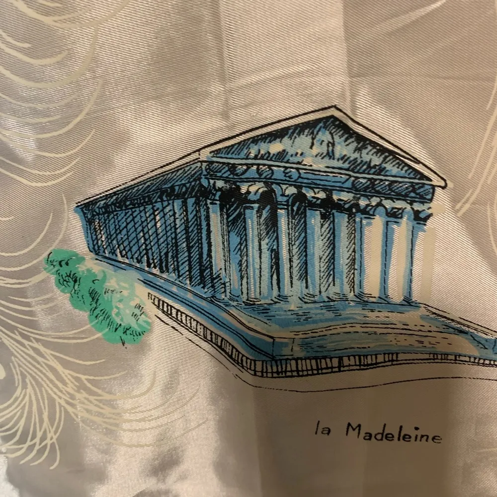Vintage Paris Landmark Scarf - Image 6