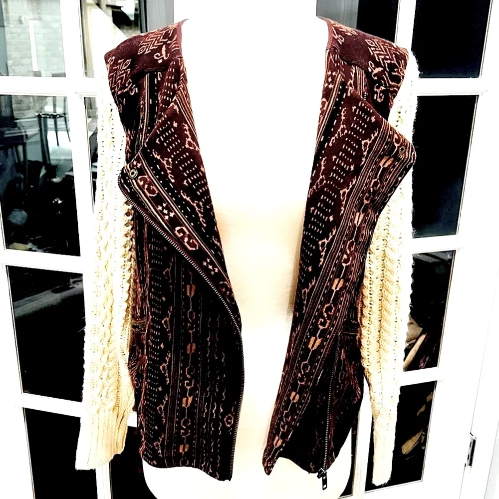 Anthropologie Lilka Cotton Hazan Moto Jacket - Image 5