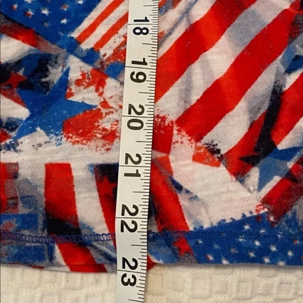 Women’s Onque Casuals Patriotic Top Size PXL perfect for July 4th celebration - Image 5