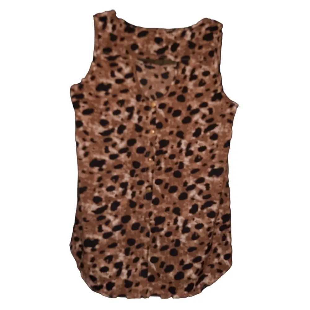 BlueTique Animal Print Tank Top Large - Image 2