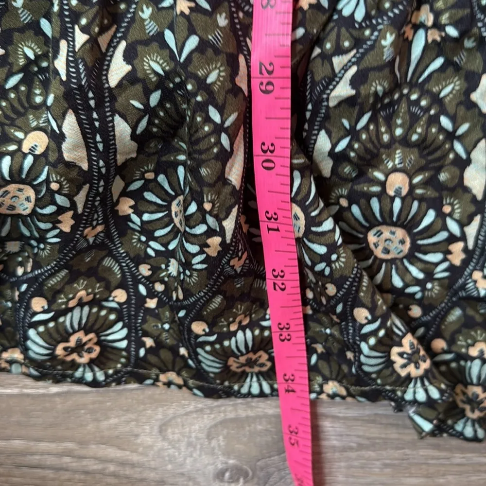 TUCKERNUCK OMIKA Wilora Double Ruffle Sleeve Mini Dress, Malia Pistachio Large Green - Image 13