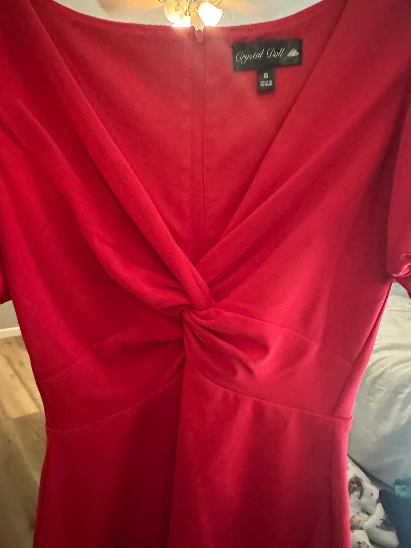 Red Mini Dress - Image 2