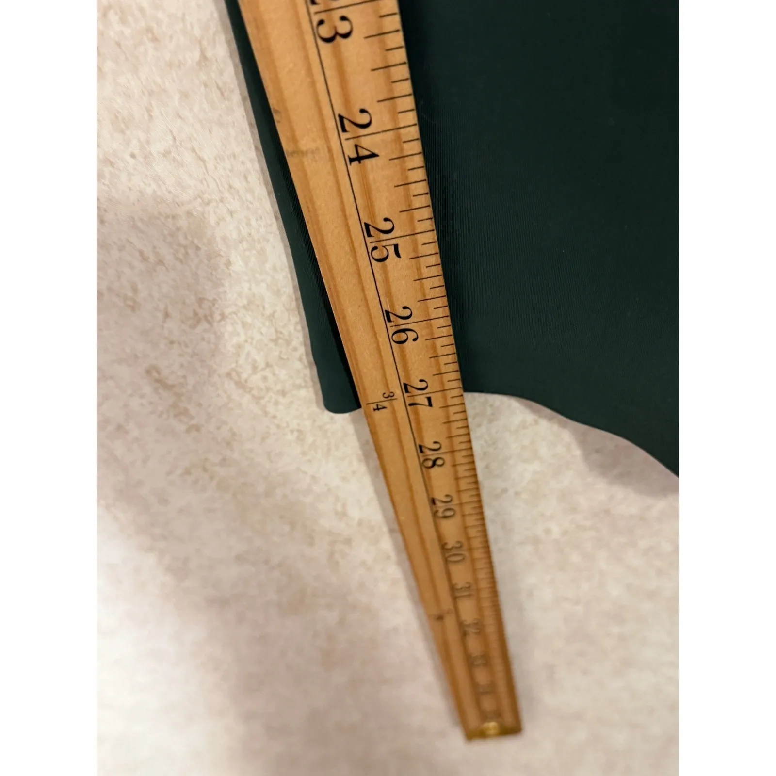 Athleta Stellar Trouser Pants Forest Green Side Zip Size 6 - Image 6