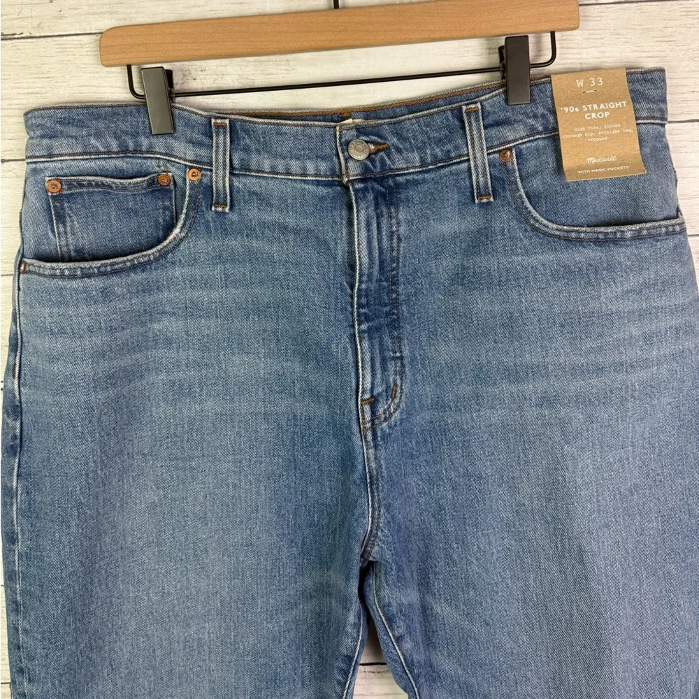 Madewell 90s Straight Jeans Size 33 - Image 5