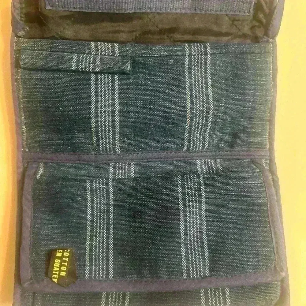 Gorgeous vintage crossbody floral travel purse/ wallet Blue - Image 6