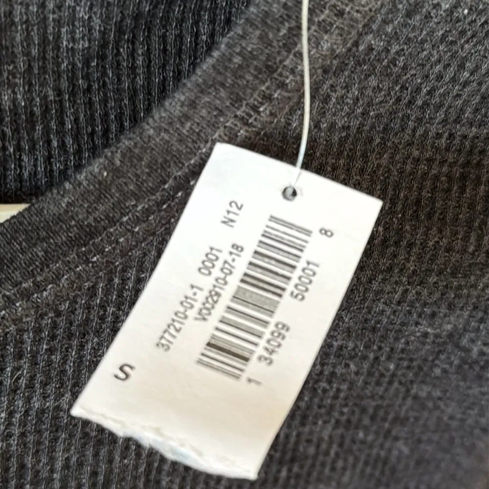 Dark Grey Long Sleeve Top - Image 4