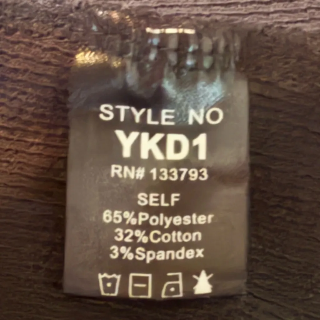 POL Black and Brown Long Sleeve Hooded Dress size M - Image 9