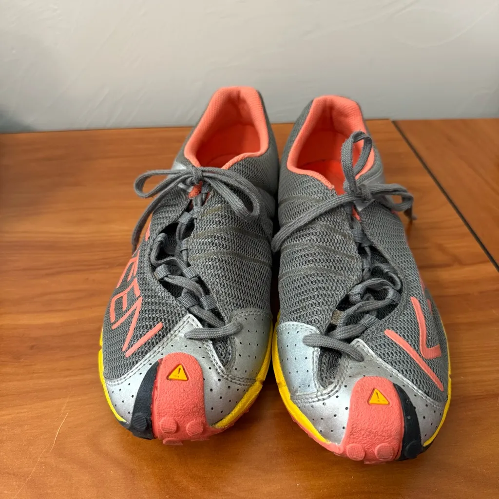 Keen A86‎ TR 52014-GYLC Grey & Orange Lace Up Sneaker Athletic Hiking W10 - Image 2