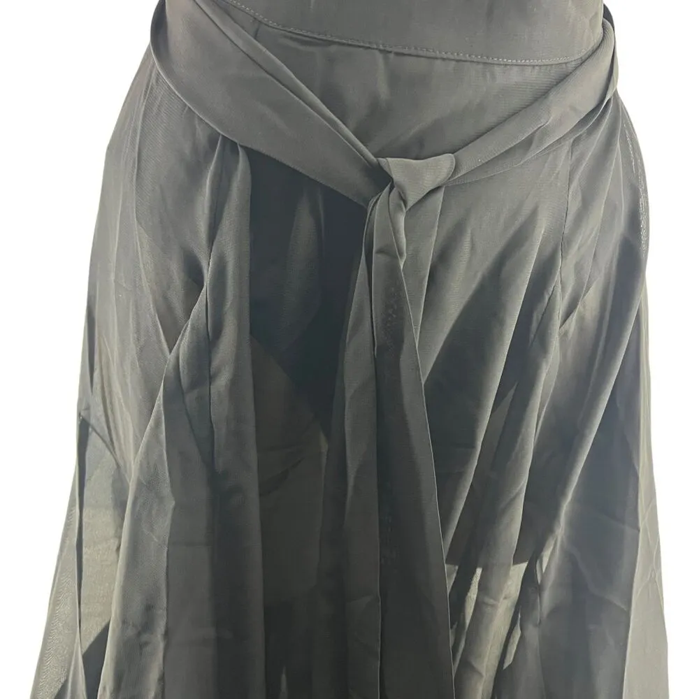 Dollskill Widow Brooding Shadows Chiffon Skirt Black Womens Size XXLarge - Image 2