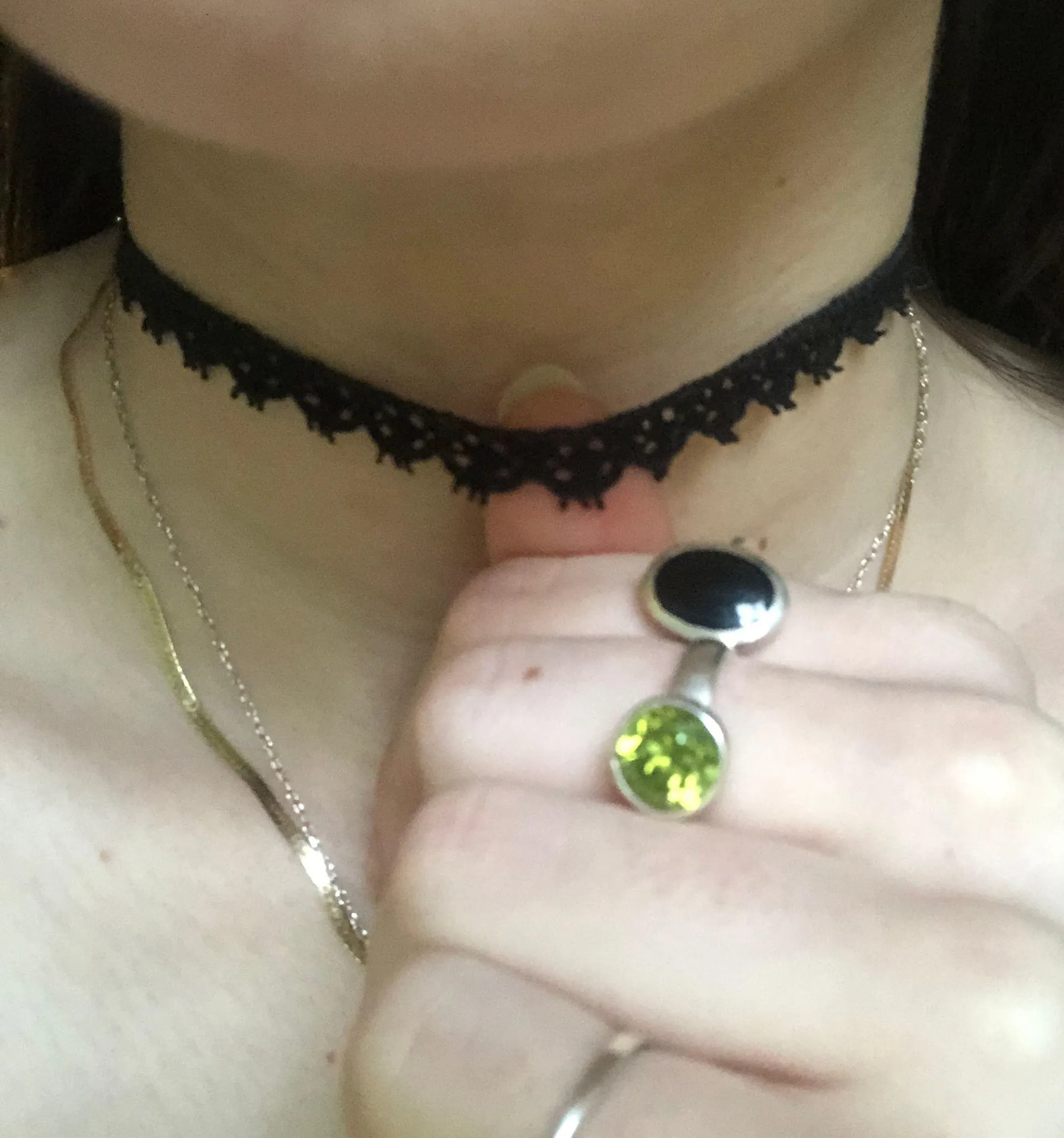 Black Lace Choker - Image 4