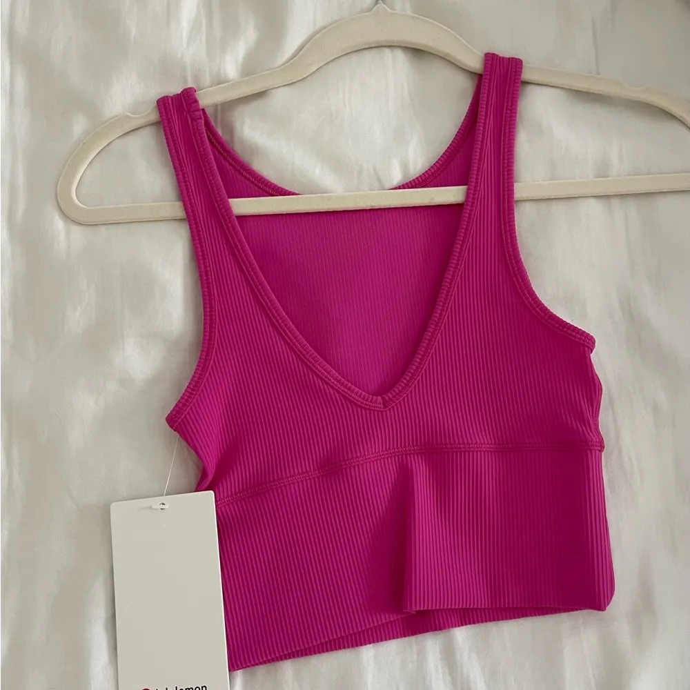 Lululemon Power Pivot Sonic Pink Tank - Image 2