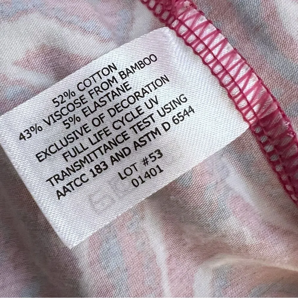 Coolibar Oceanside Tunic Dress UPF 50+ Sun Protection Cotton Bamboo Stretch SZ S Pink - Image 7