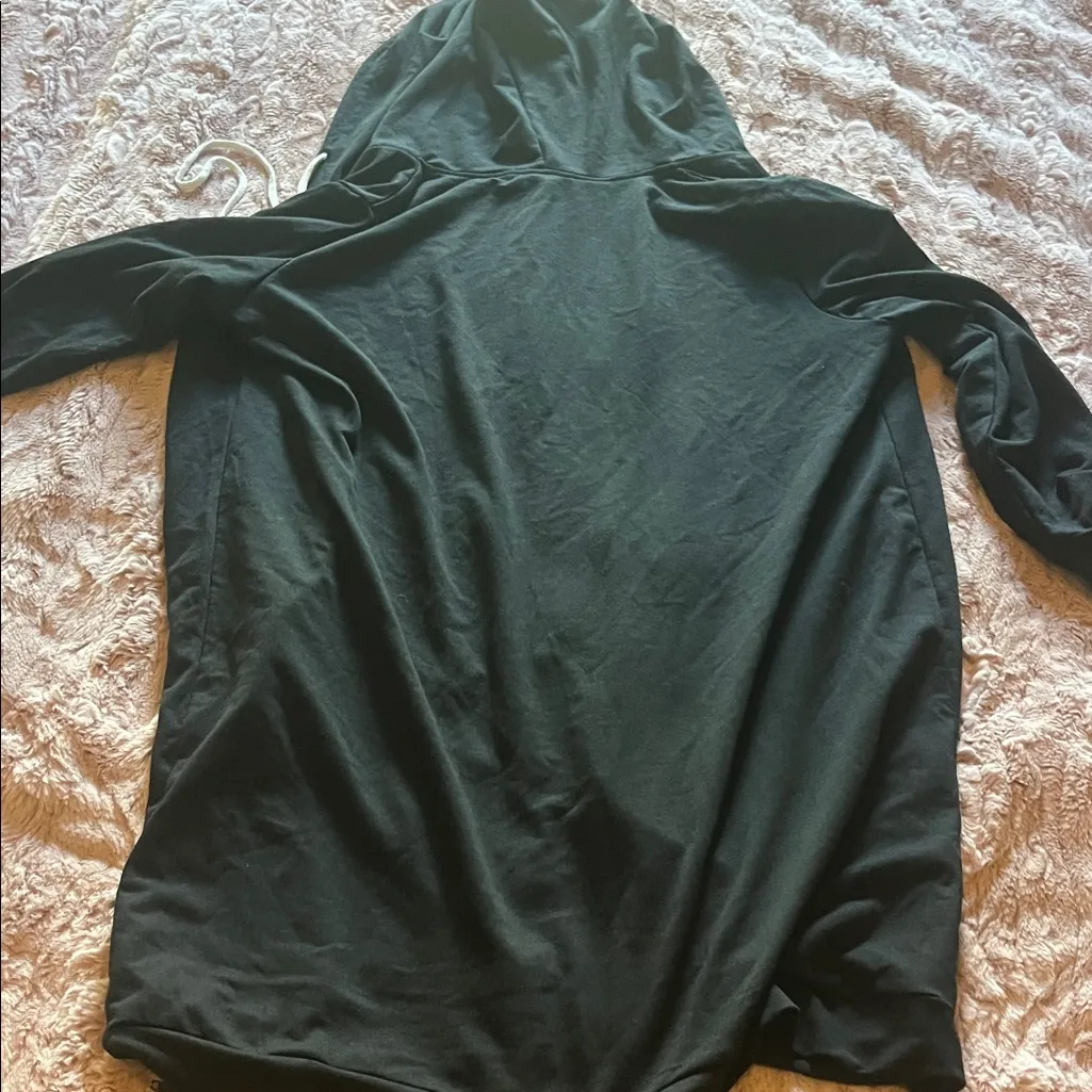 Grace Karin Women's Black Hooded Jacket - Image 3