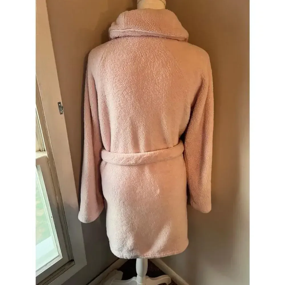 Victoria's Secret Pink Angel‎ Sherpa Robe - Image 4