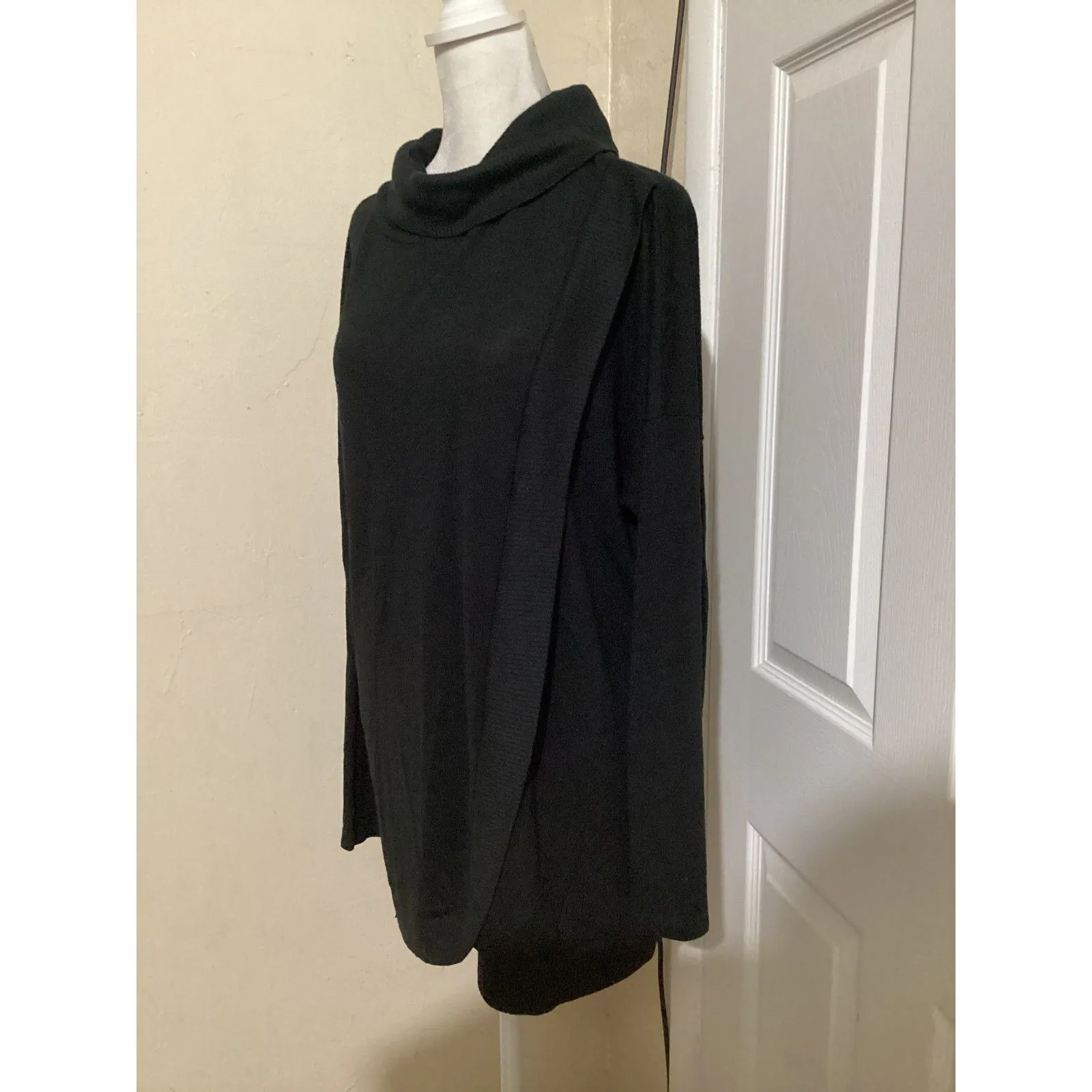 Banana Republic Sweater Womens Large Cowl Neck Pullover Lightweight Knit Top - Image 2