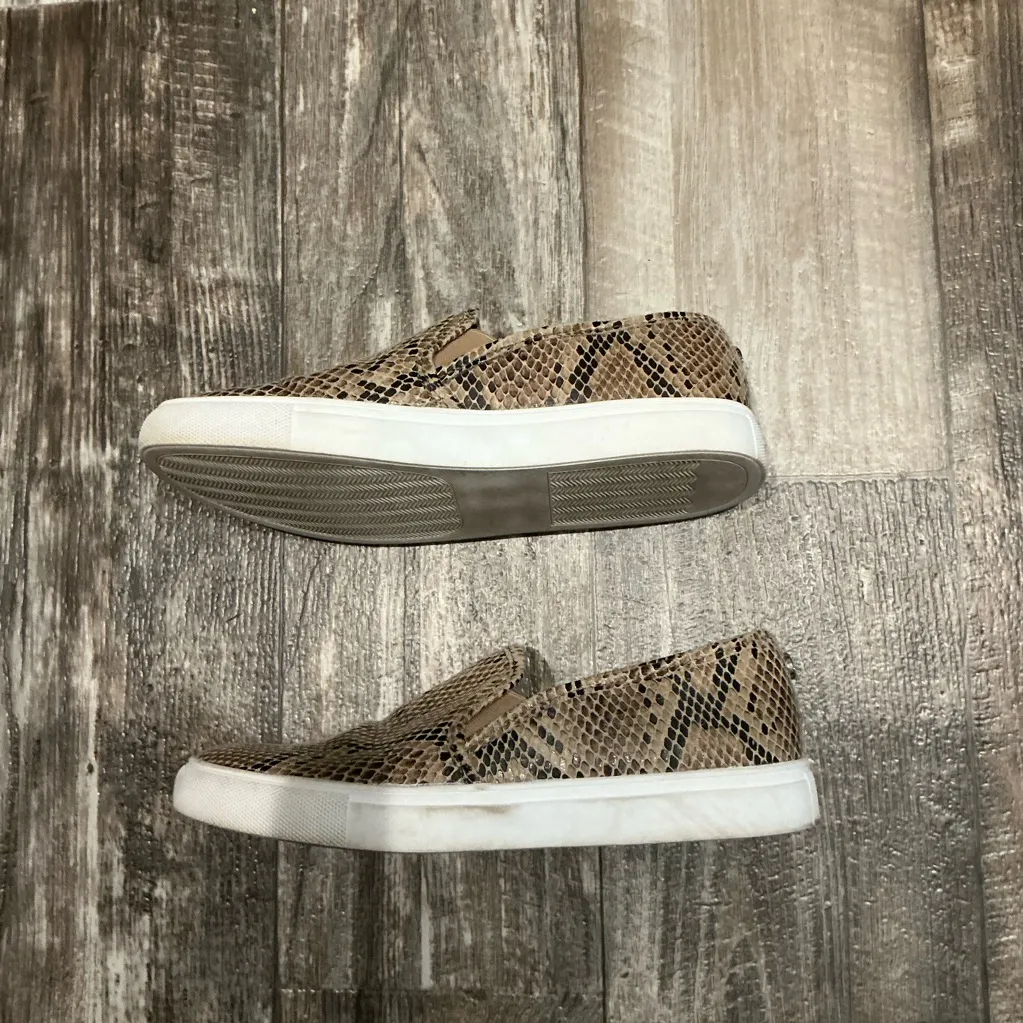 Steve Madden Brown Snake Print Women’s Slip-On Shoes Size 9 - Image 6