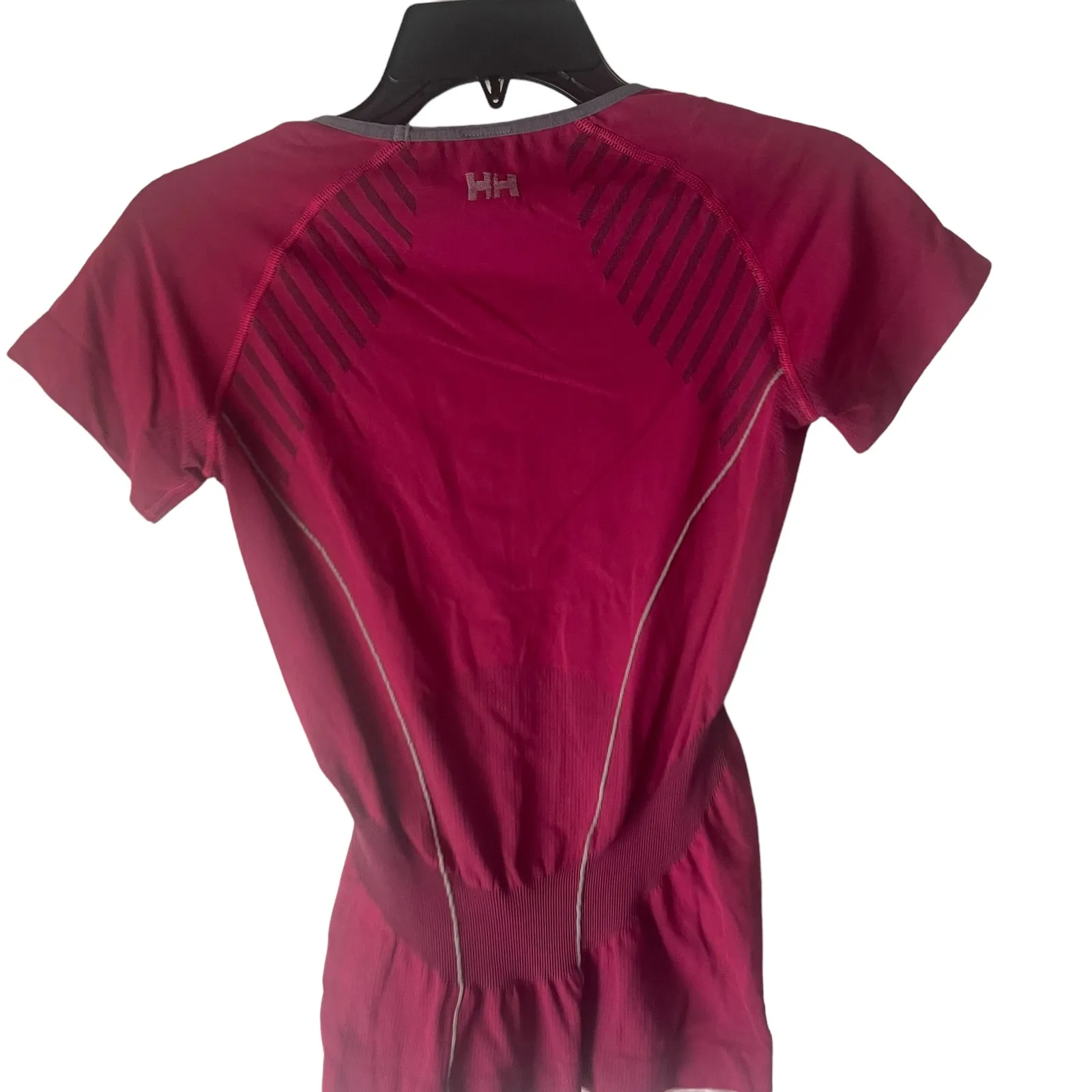 Helly Hansen Women's‎ Size Medium Red Cycling Fitted Athletic Shirt - Image 6
