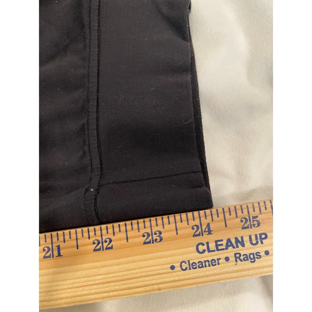 Lululemon Drawstring Capri Jogger Pants Black Women's Size 8 Activewear - Image 8