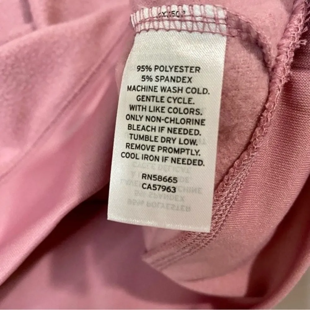 Abound Women’s Crop Fleece Pullover Pink Bloom Size Small NWT - Image 5