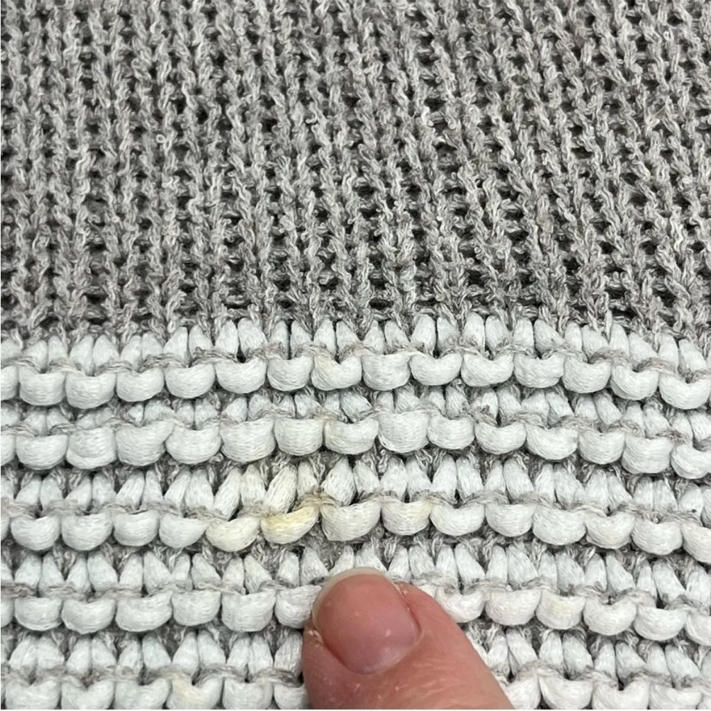 Lafayette 148 New York Knit Sleeveless Sweater Women‎ Size Small Grey Gray *FLAW - Image 6