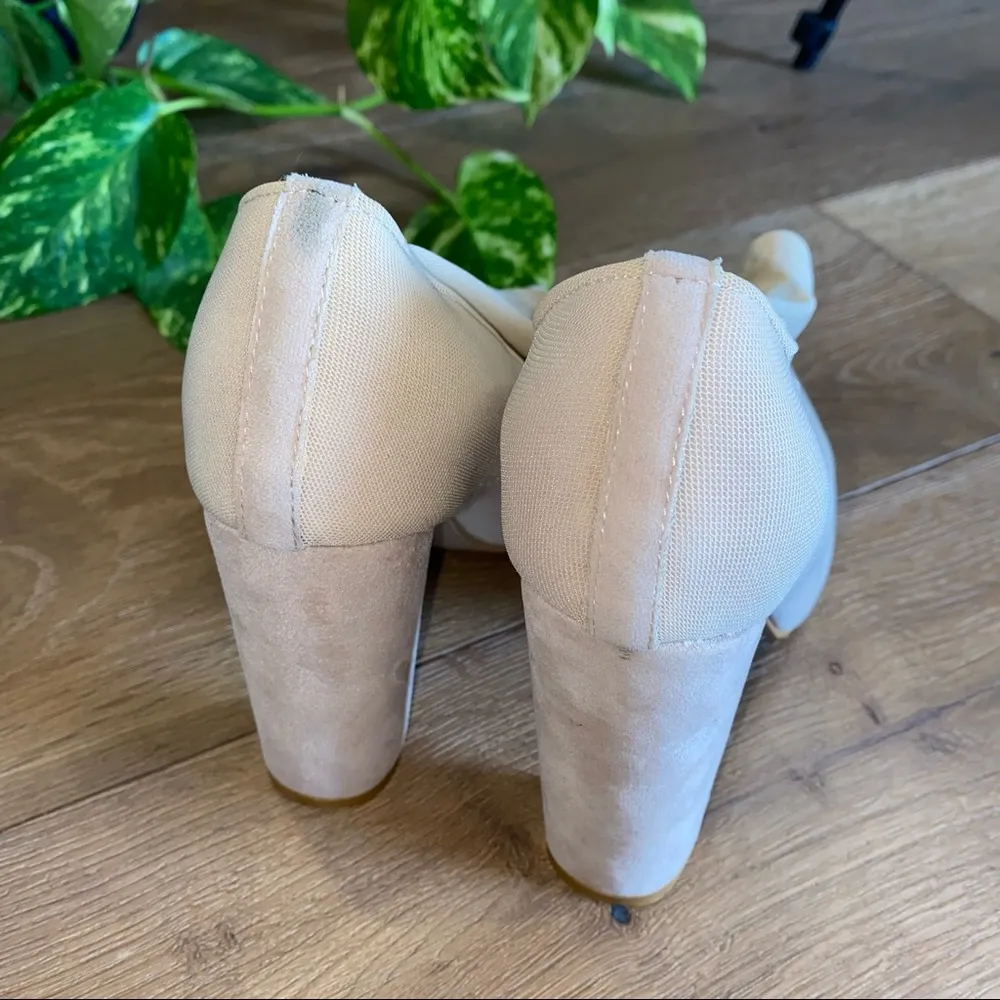 Sock Boots Mesh Nude - Image 12