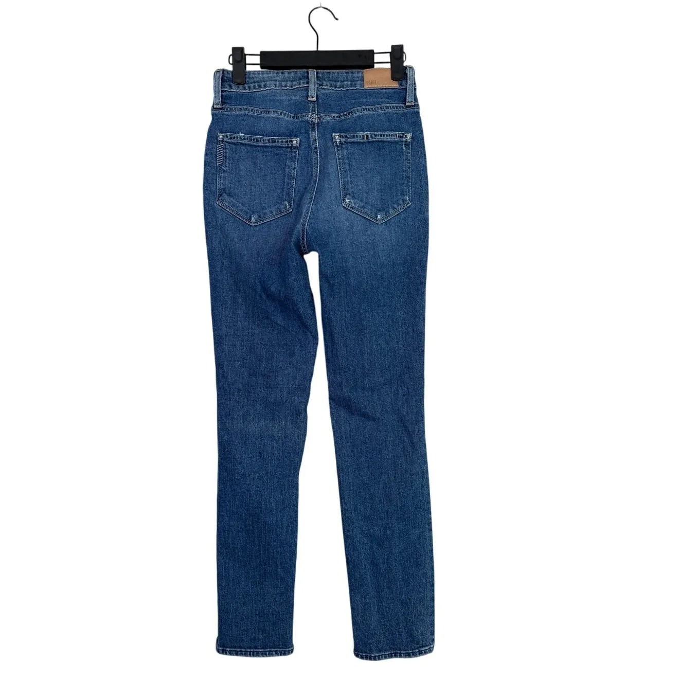 Anthropolgie Paige Sarah Slim Cropped Classic High Rise Distressed Jean 26 Blue - Image 13