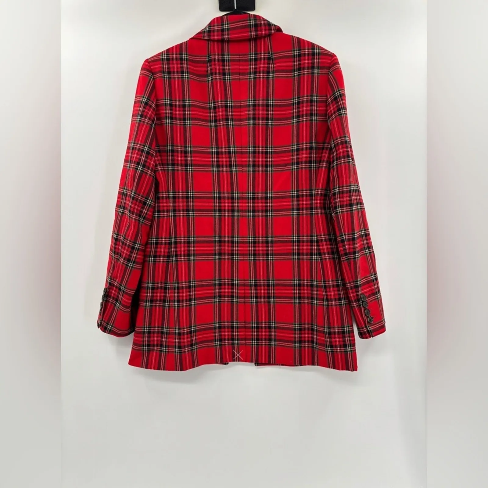 J.Crew Willa blazer in Good Tidings plaid wool blend 2 - Image 7