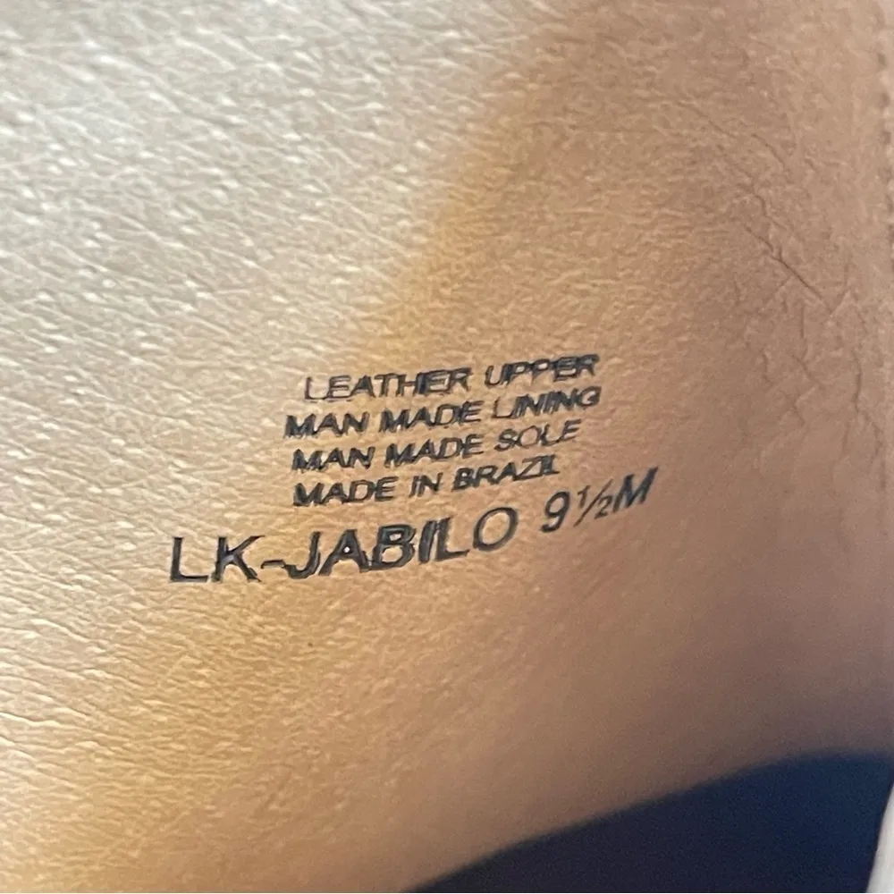 Lucky Brand Jabilo Snake Print Leather Block Heel Western Booties Size 9.5 - Image 10