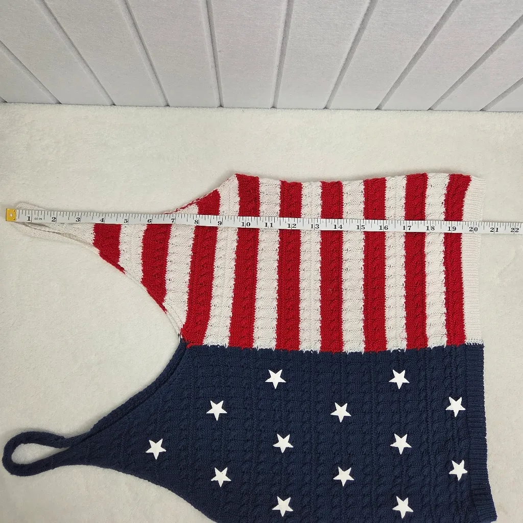 Moon‎ & Madison Patriotic Knit Tank Top - Image 8