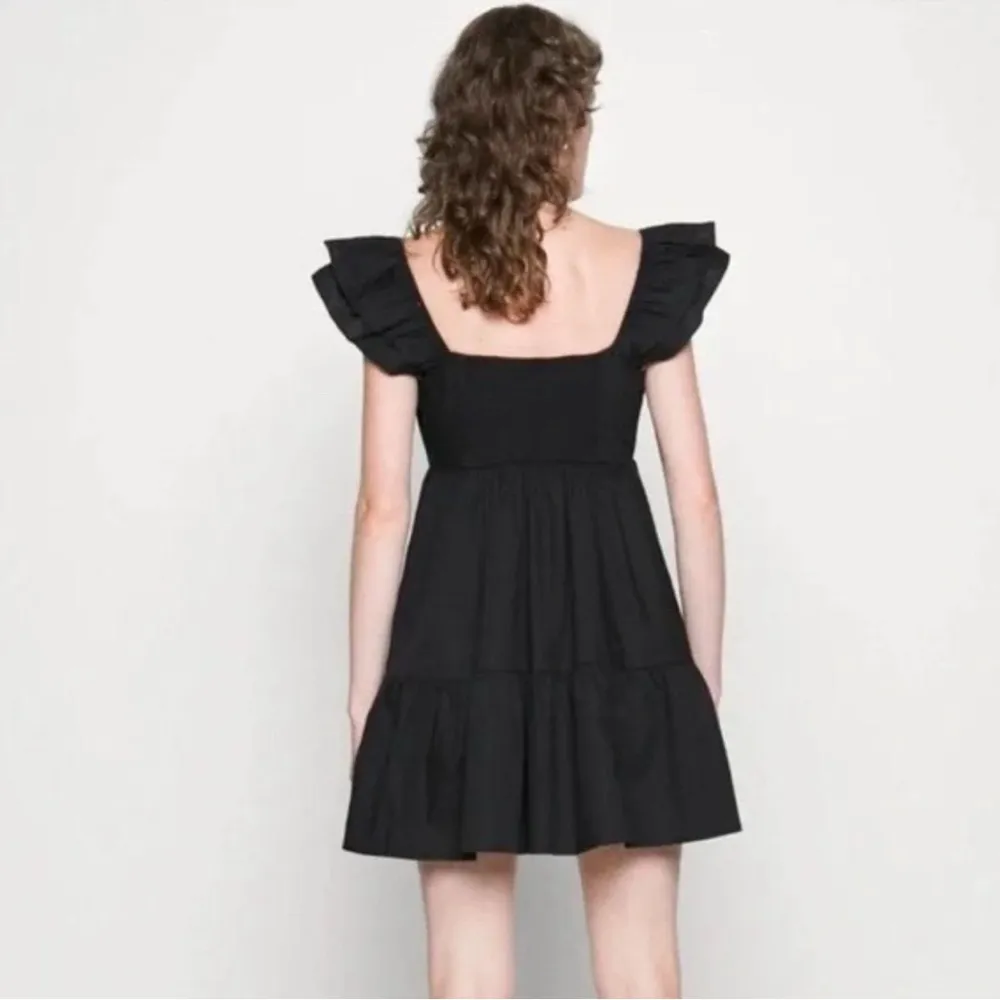 Abercrombie Ruched Flutter Sleeve Mini Dress - Image 4